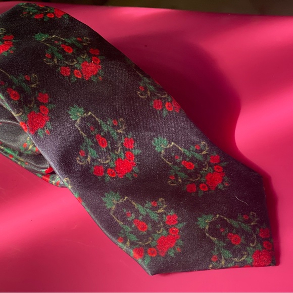 Rohit Bal Other - Rohit Bal Silk Floral Print Tie